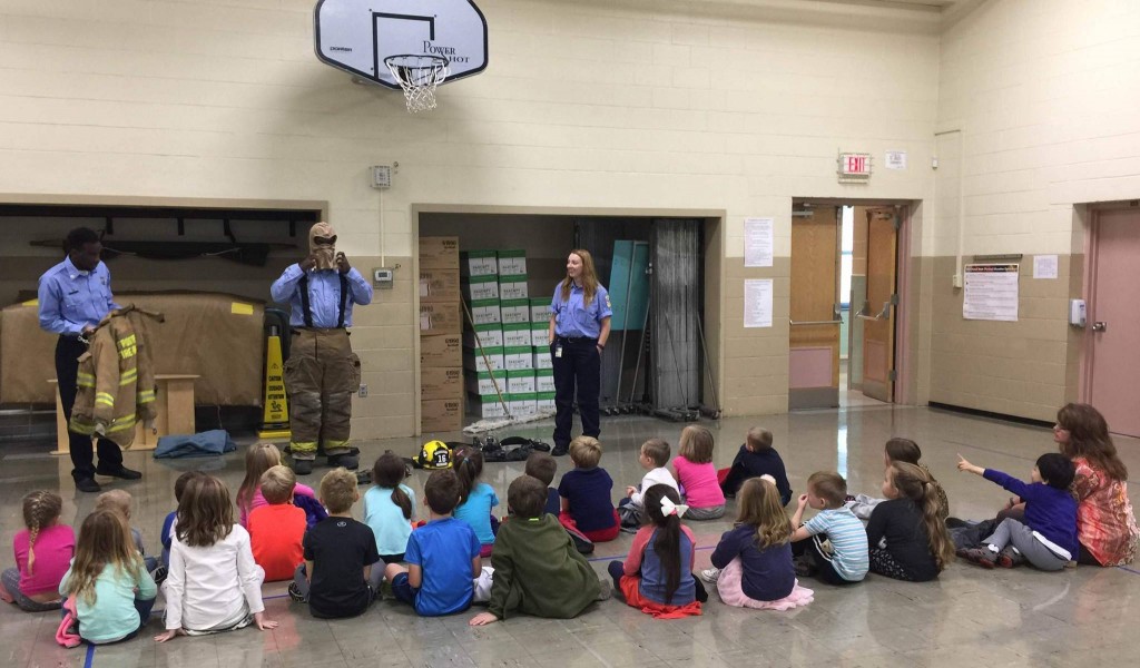 Fire Prevention at Frost Elementary