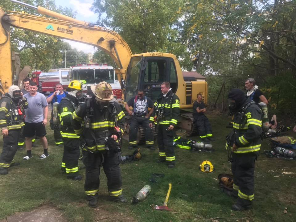 FFD Completes Training in Acquired Structure